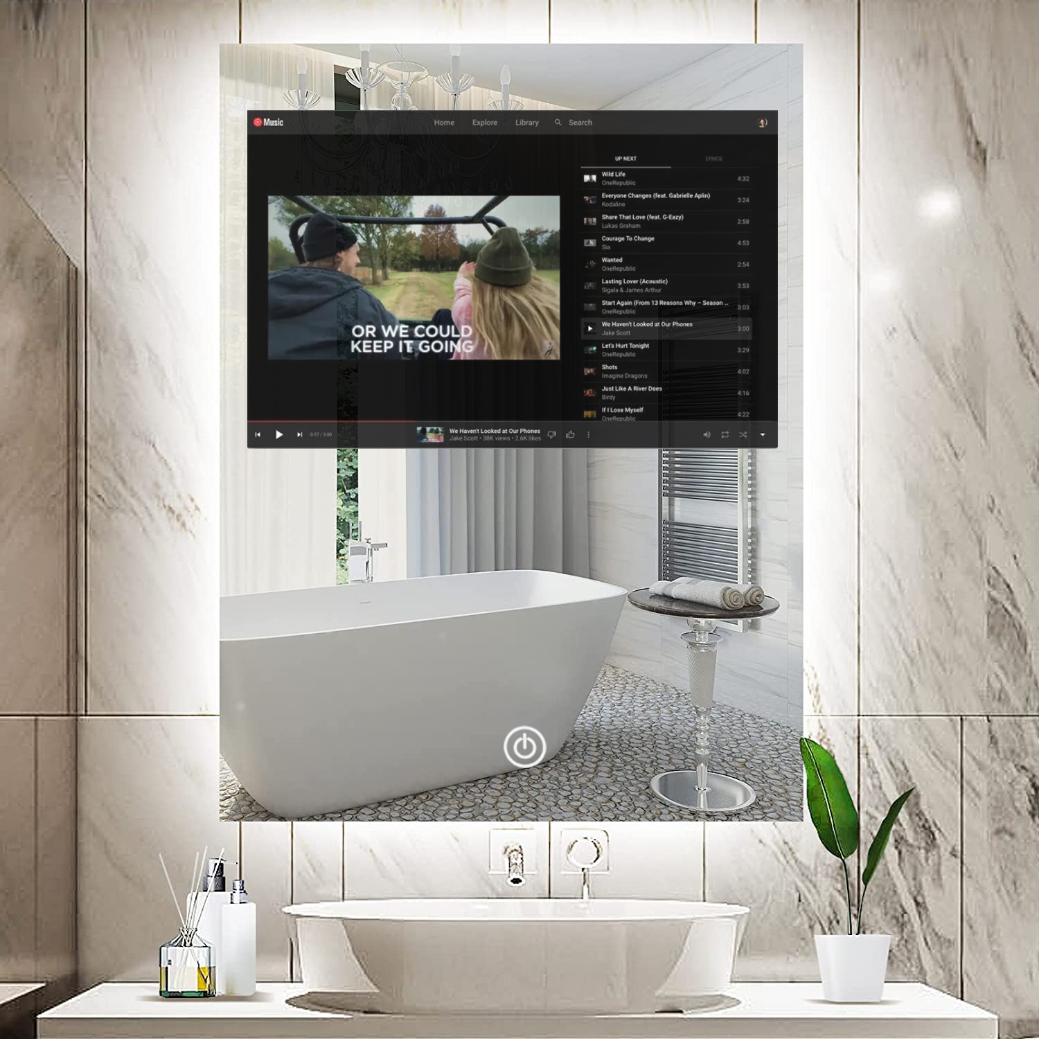 TV Mirror M6816